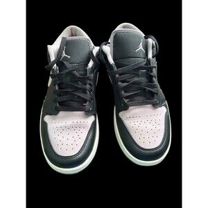 Air Jordan 1 Low DV1309-051 Black Iced Lilac Pink Men’s Size 9.5